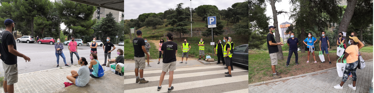 Voluntarios de Barcelona Forum District recogen 287 kg de residuos en la naturaleza
